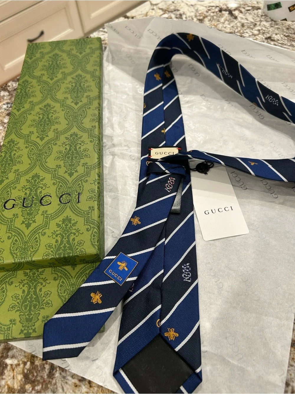 Gucci silk tie